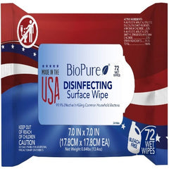 Sanitizing Disinfectant Cleaning Wipes Bleach-Free EPA Approved 72 ct, Made in The USA