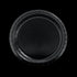 Black Round Paper Dinner Plates