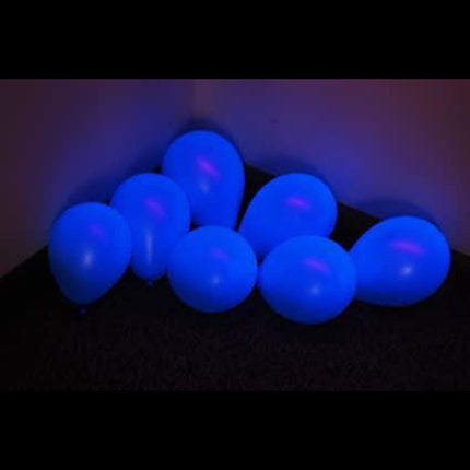 Blacklight Reactive Latex 5 inch Decorator Balloons
