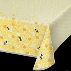 Bumblebee Party Plastic Tablecloth