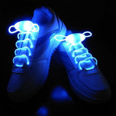 LED Light Up Shoelaces-Blue