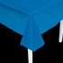 Blue Rectangle Plastic Tablecloth | PartyGlowz.com