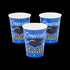 9 Oz Congrats Grad Blue Color Paper Cups