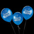 11" Blue Congrats Grad Latex Balloons