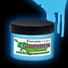 Glominex Glow Paint Pint Blue