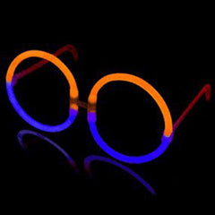 Glow Eyeglasses - Round - Bi Blue/Orange