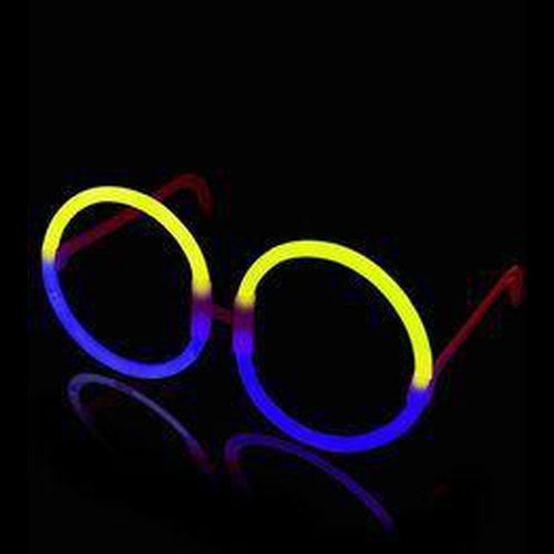 Glow Eyeglasses - Round - Bi Blue/Yellow