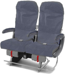 Disposable Airplane Seat Covers with Armrest Covers - Pack of 2