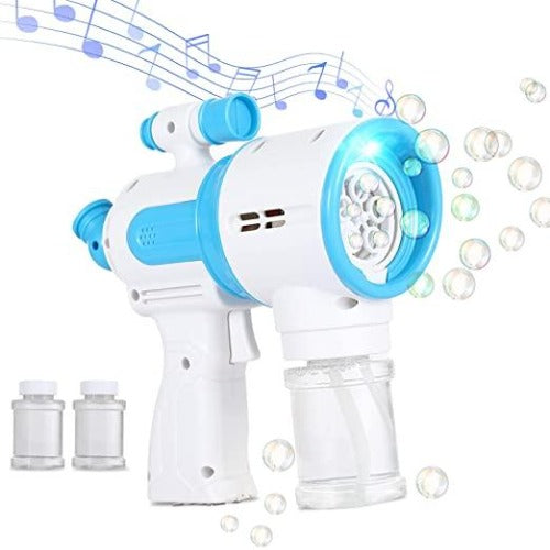Music and Light Fun Bubble Toy Gun