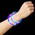 LED Light Up Braided Bracelets - 4 Colors Assorted