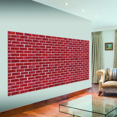 4' High x 30' Long Brick Wall Room Roll