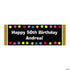 Bright Dots Birthday Custom Banner - Small