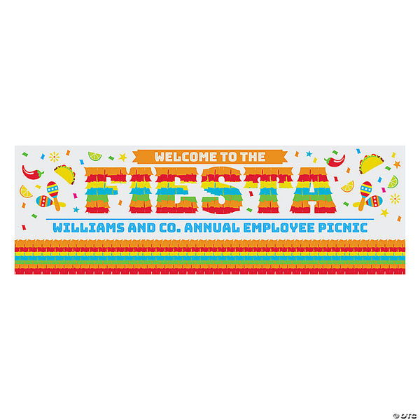 Bright Pirata Fiesta Custom Banner - Large