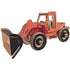 Natural Wood 3D Puzzle Bulldozer Forklift Craft Building Set