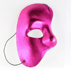 Pink Halloween Half Mask