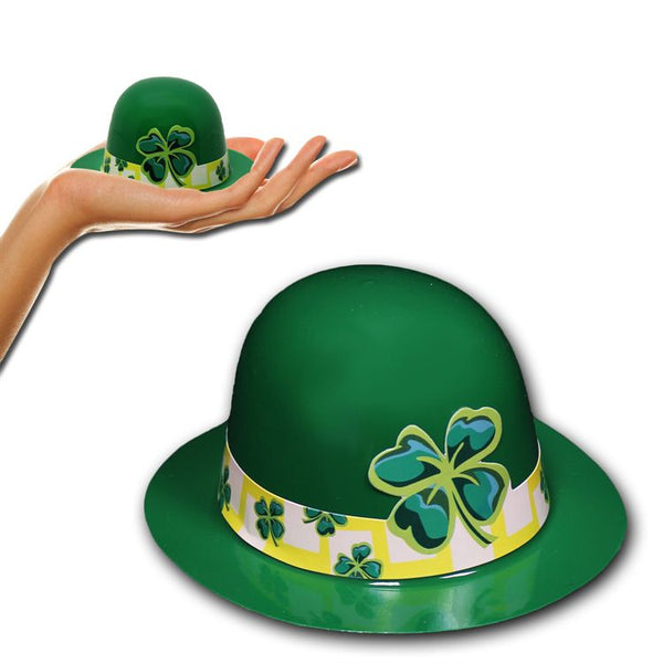 Mini Green Shamrock Derby Hats