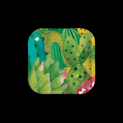 Cactus Party Paper Dessert Plates