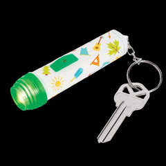 Led Light Up Camping flashlights Keychains