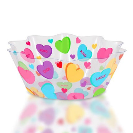 Valentine's Day Candy Hearts Bowl