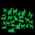 Glow in the Dark Cats
