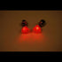 LED Light Up Red Heart Stud Earrings