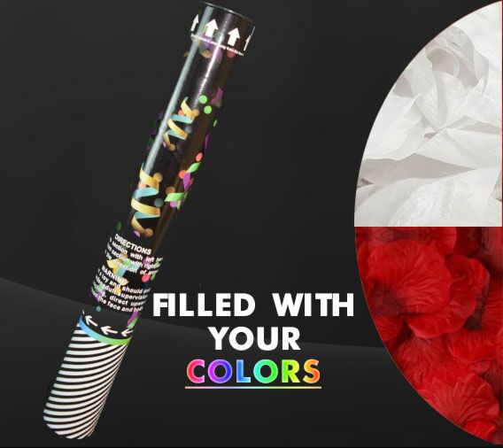 Rose Petal Confetti Popper (16 inches)