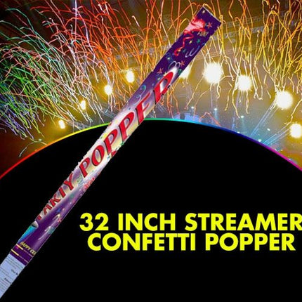 Streamer Confetti Popper (32 inches)