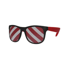 Candy Cane Novelty Sunglasses