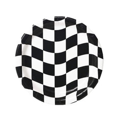 Checkered Flag Dinner Plates