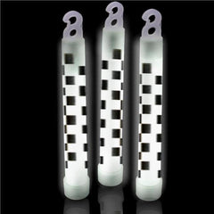 6 Inch Checkered Flag Glow Sticks