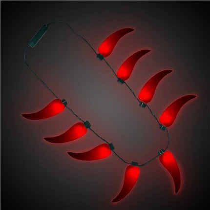 LED Chili Pepper Necklace
