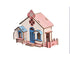 Natural Wood 3D Puzzle Chocolate House Craft Building Set