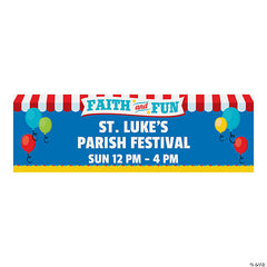 Church Carnival Custom Banner - Medium