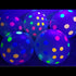 Latex 11 inch UV Blacklight Reactive Neon Polka Dot Balloons