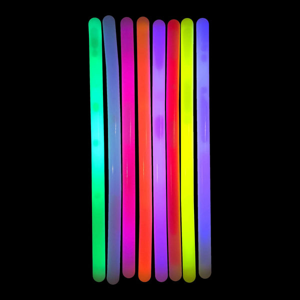 12 Inch Premium Multicolor Jumbo Glow Sticks