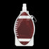 20 Oz Collapsible Football Water Bottles