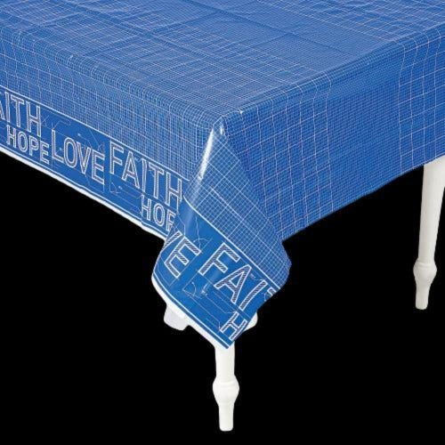Construction VBS Plastic Tablecloth