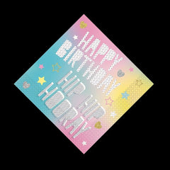 Unicorn Birthday Luncheon Napkins
