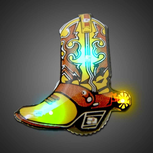 LED Cowboy Boot Body Light with Magnetic Attatchment