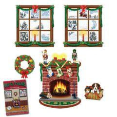 Cozy Christmas Props - 5 Pieces Per Pack