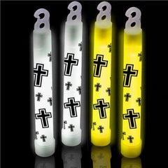 6 Inch Christian Cross Glow Sticks