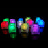 LiteCubes 8 Mode Multicolor Rainbow LED Light Up Ice Cubes - 1 Pc