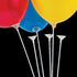Clear Balloon Sticks with Cup
