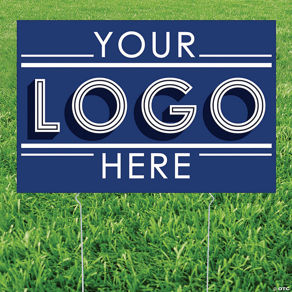 Custom Full-Color Logo Yard Sign