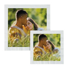 Custom Photo Print Paper Beverage Napkins