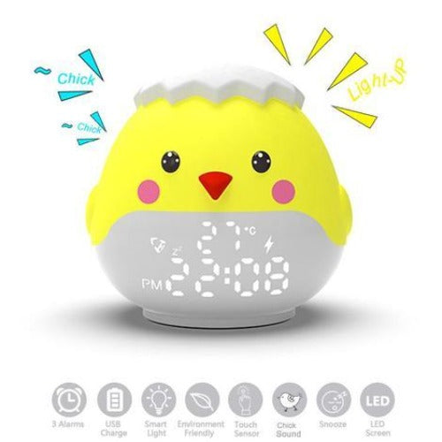 Cute Animal Alarm Clock with LED Display