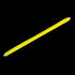 15 Inch Long Lasting Yellow Glow Sticks - Pack of 5