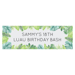 Tropical Custom Banner - Small