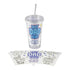 Personalized Color Your Own FatherS Day Tumbler With Straw