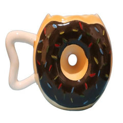 14 OZ Ceramic Donut with Sprinkles Coffee Mug